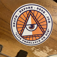 DBDJ Eye of Providence Sticker