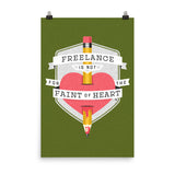 Freelancer's Emblem Poster