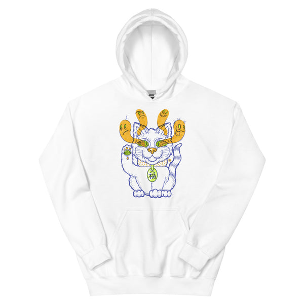 Lucky Kitty Pullover Hoodie